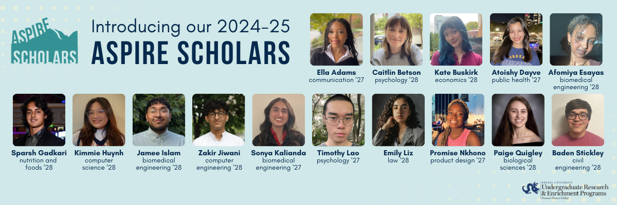 Introducing our 2024-25 Aspire Scholars